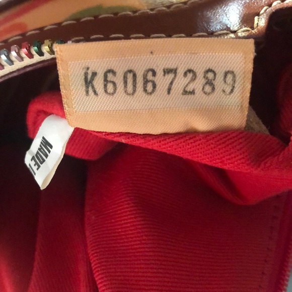 Dooney and Bourke Vintage Scribble Bag - Picture 7 of 12